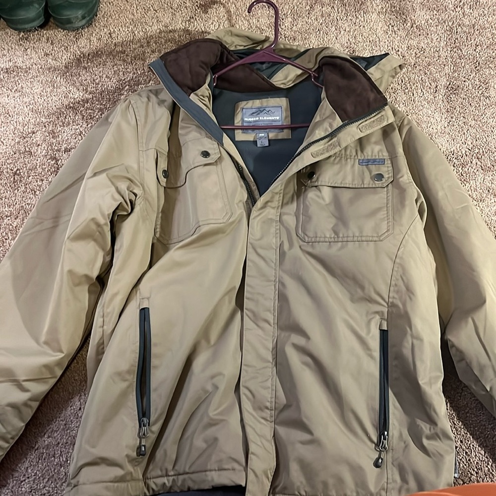 Rugged Elements Tan Winter Jacket - image 1